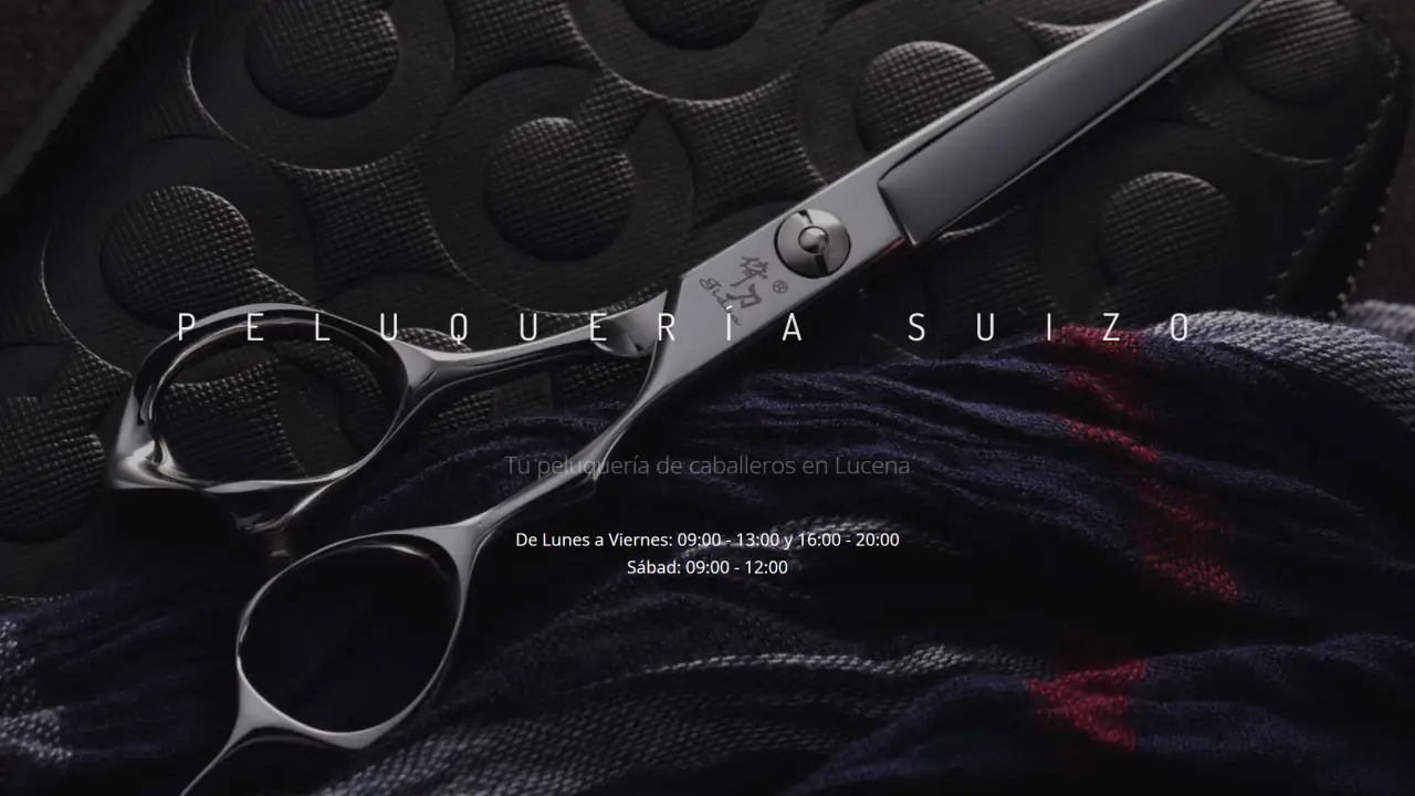 Peluquería en Lucena: El Suizo